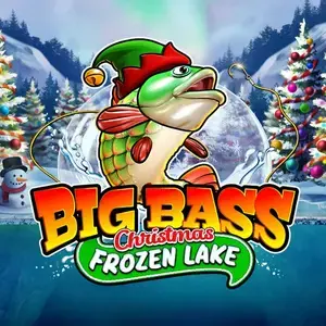 Big Bass Christmas Frozen Lake