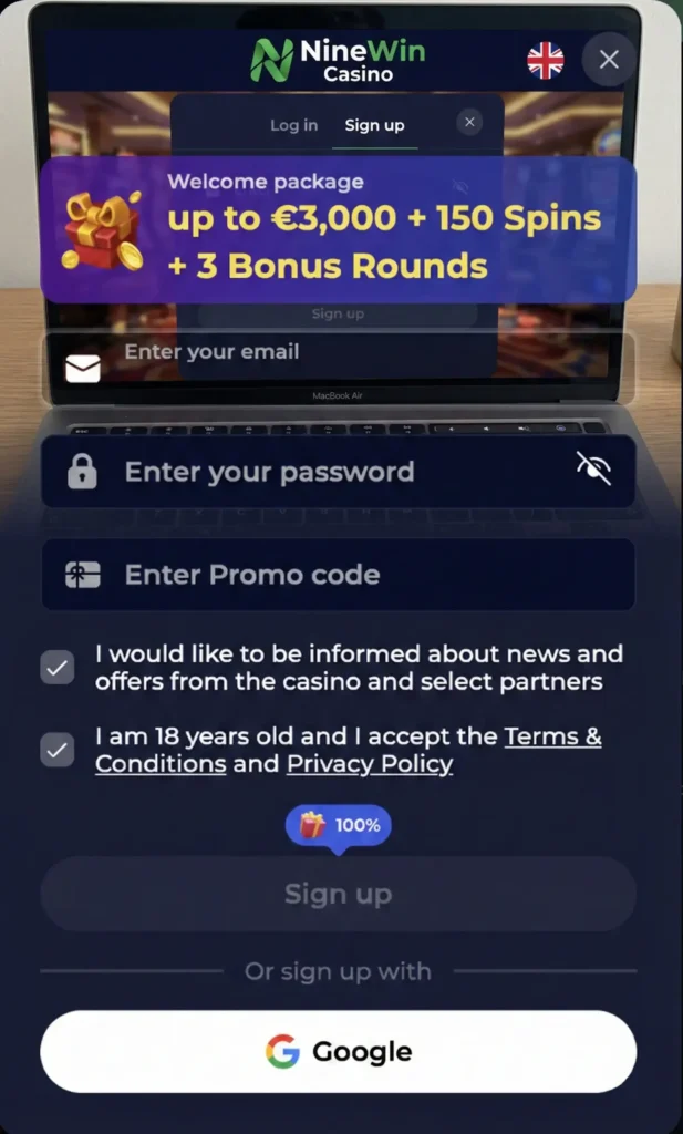 nine win casino login